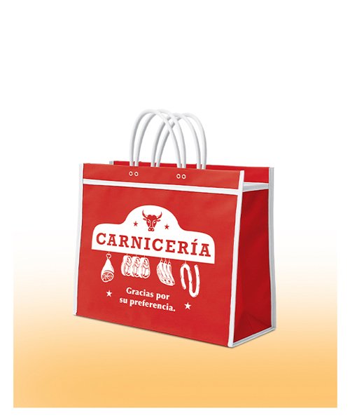Bolsa canasta asa popote — BCP